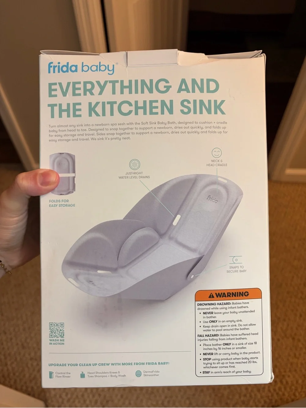 Frida Baby Soft Sink Baby Bath